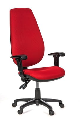 כיסא משרד אדום